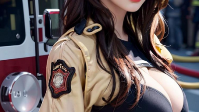 ai가 만든 여자 소방관