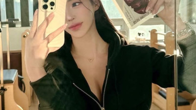 운동할 때 제일 예뻐